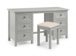 julian-bowen/Maine Dressing Table & Stool Grey - Angle.jpg