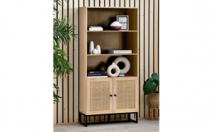 julian-bowen/padstow-tall-bookcase-oak-roomset.jpg